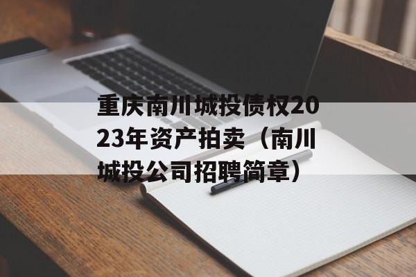 重庆南川城投债权2023年资产拍卖（南川城投公司招聘简章）