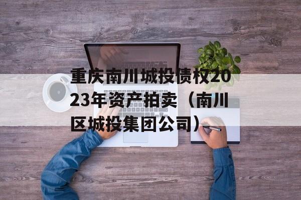 重庆南川城投债权2023年资产拍卖（南川区城投集团公司）