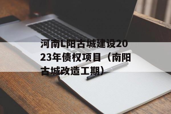 河南L阳古城建设2023年债权项目（南阳古城改造工期）