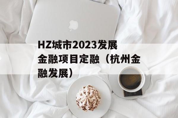 HZ城市2023发展金融项目定融（杭州金融发展）