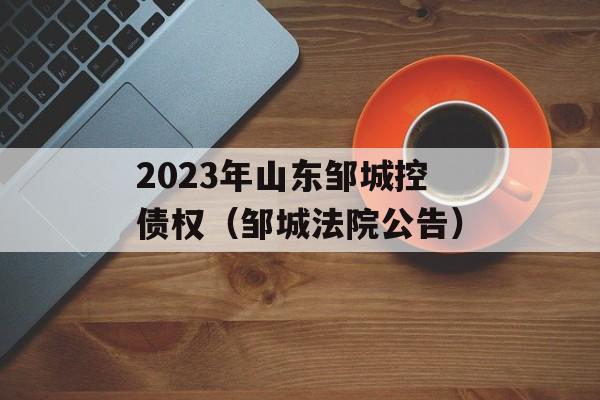 2023年山东邹城控债权（邹城法院公告）