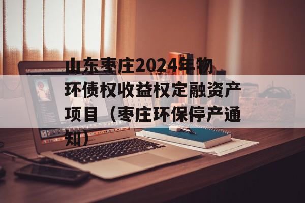 山东枣庄2024年物环债权收益权定融资产项目（枣庄环保停产通知）