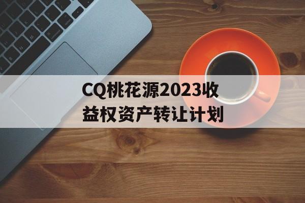 CQ桃花源2023收益权资产转让计划